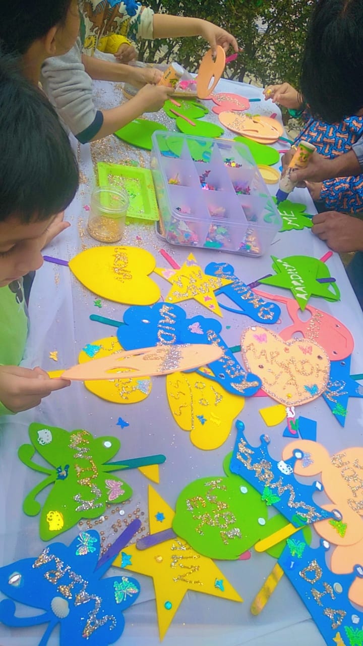  art and craft for kids birthday party in guraon